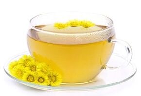 Décoction Collsfoot pour le traitement de l'ostéochondose cervicale